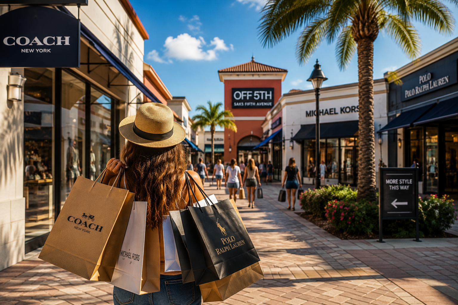 Compras e experiências nos Estados Unidos