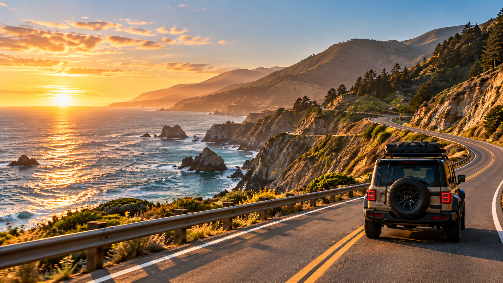 Explore destinos e road trips pelos Estados Unidos